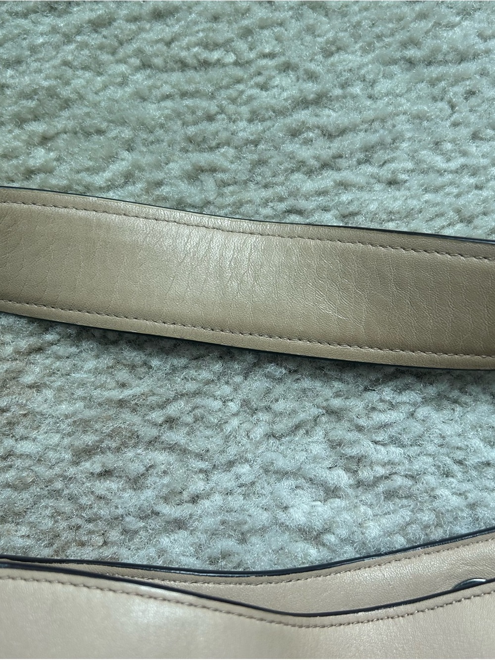 Coach Beige Leather Hobo Shoulder Bag - Picture 13 of 16